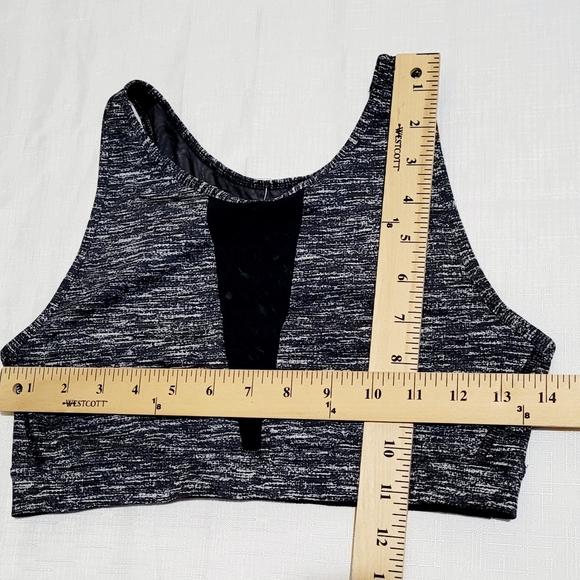 VSX Victoria's Secret Womens Medium Gray Athletic Workout Sports Bra - Picture 6 of 6